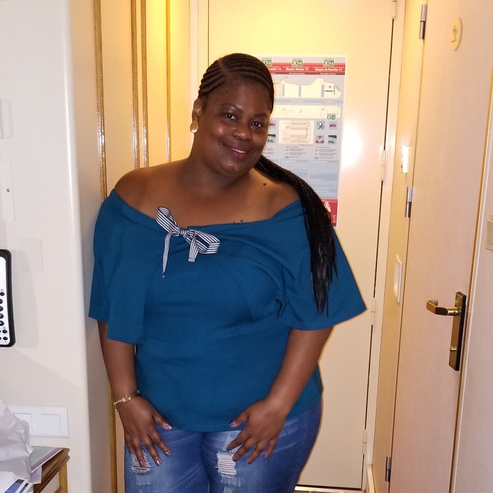Off the shoulder top